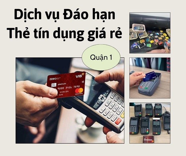 Đáo hạn thẻ tín dụng Quận 1